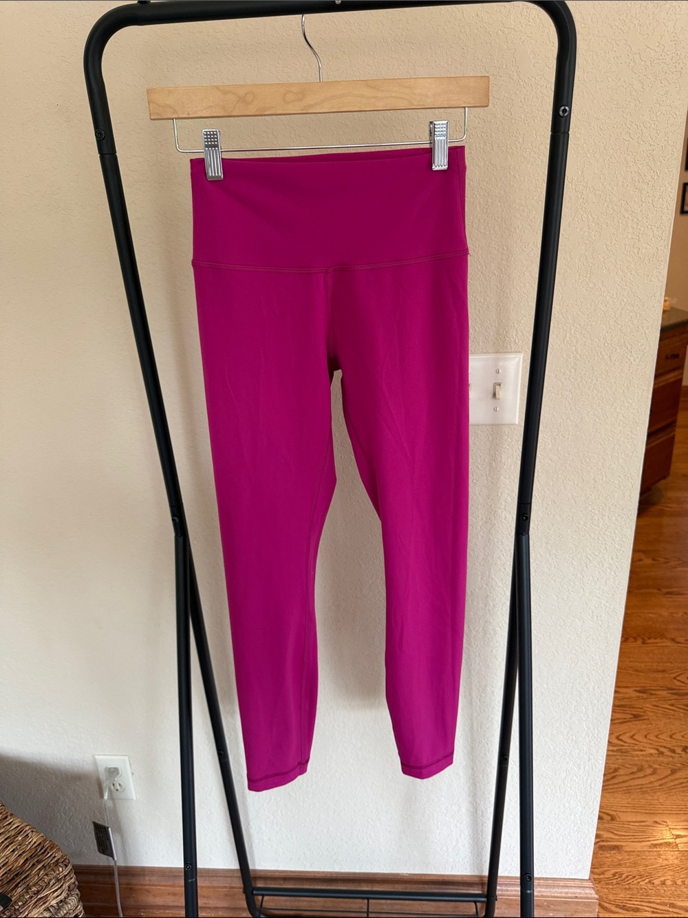 Lululemon Wunder Train High-Rise Tight 25”,  Magenta Purple